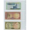 Image 22 : Binder of World Notes:  35 bills (approx. 16 countries incl. Guyana, Angola, Bahrain, Egypt, Nigeria
