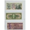 Image 9 : Binder of World Notes:  35 bills (approx. 16 countries incl. Guyana, Angola, Bahrain, Egypt, Nigeria