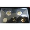 Image 2 : 2006 Concept Test Token Set. 5-coin Test Tokens Set commemorating the 10th Anniversary of the $2 Too