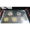 Image 4 : 2006 Concept Test Token Set. 5-coin Test Tokens Set commemorating the 10th Anniversary of the $2 Too