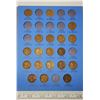 Image 5 : Lincoln Head Cent Collection 1909 – 1940. 51 coins dated 1909 to 1940S. Housed in a blue Whitman fol