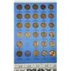 Image 4 : Lincoln Head Cent Collection 1941 – 1973. 66 coins. Housed in a blue Whitman folder.