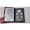 Image 1 : 1996 Double Dollar Proof Set. 7-coin set includes McIntosh Silver Dollar. For the first time, the 5 