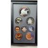 Image 2 : 1997 Double Dollar Proof Set. 7-coin set includes Silver Dollar that commemorates the Canada-Russia 