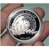 Image 2 : 2013 Canadian Arctic Expedition Silver Dollar. 99.99% pure Silver. Proof with Ultra Heavy Cameo. Hou