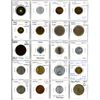 Image 1 : Lot of 20 Asian coins from China (including Ch’ing Dynasty 1736 – 1795 1 Cash), Cyprus, Hong Kong, B