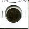 Image 1 : 1896 Canadian Victorian Large Cent. EF-40. Nice.