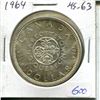 Image 1 : 1964 Silver Dollar. MS-63. Nice.