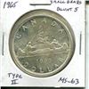 Image 1 : 1965 Type II Silver Dollar. Small Beads, Blunt 5. MS-63. Nice.