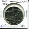 Image 1 : 1867 – 1982 Confederation & Constitution Dollar. BU. Nice.