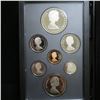 Image 2 : 1985 Proof Set. 7-coin set includes Silver Dollar that commemorates the 100th Anniversary of the Nat
