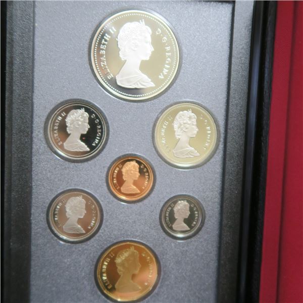 1989 Proof Set. 7-coin set includes Silver Dollar that commemorates the 200th Anniversary of Alexand