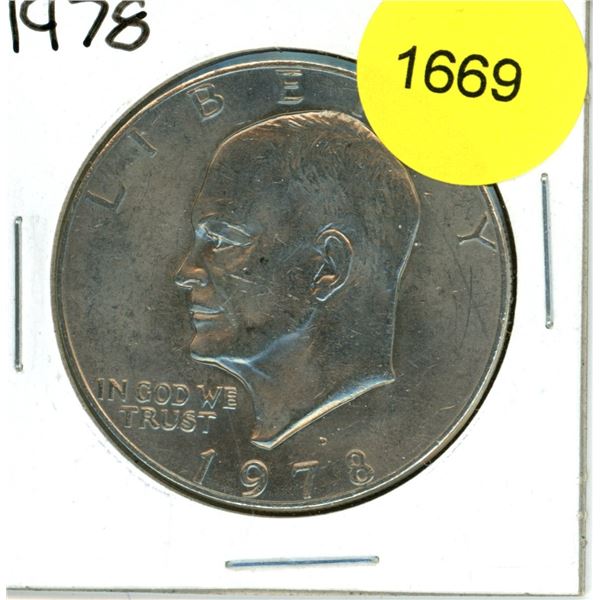 1978 US Eisenhower Dollar