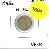 Image 1 : 1945 Newfoundland Five Cent Coin