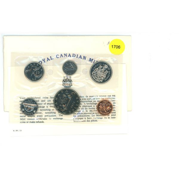 1972 Canadian Uncirculated Coin Set