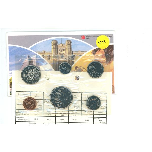 1982 Canadian Uncirculated Coin Set