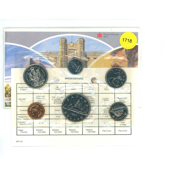 1984 Canadian Uncirculated Coin Set