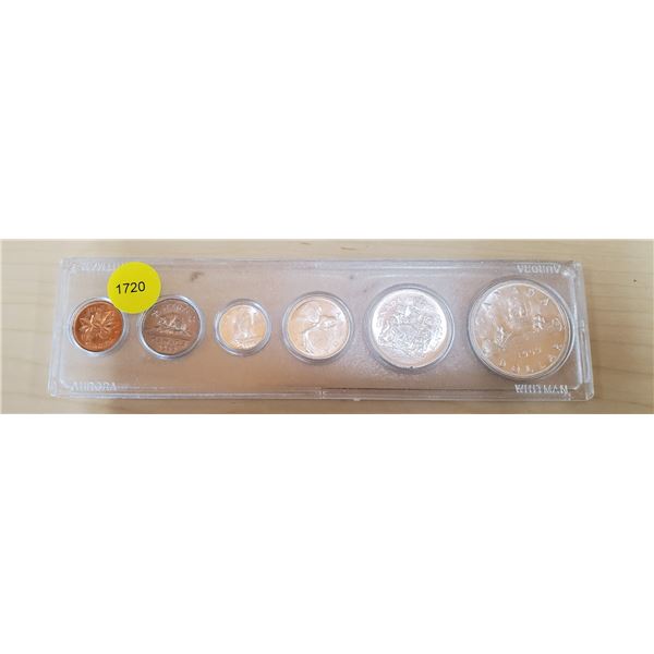 1959 Uncirculated Coin Set in Plastic Case