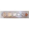 Image 2 : 1960 Uncirculated Coin Set in Plastic Case