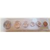 Image 2 : 1969 Uncirculated Coin Set in Plastic Case