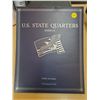Image 1 : USA State Quarters in Blue Binder