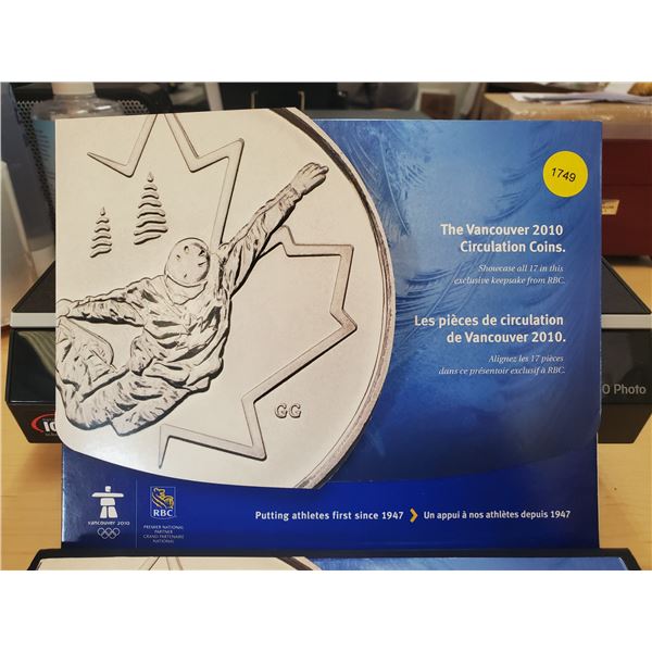 2010 Vancouver Circulation Coin Set
