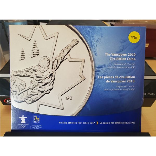 2010 Vancouver Circulation Coin Set