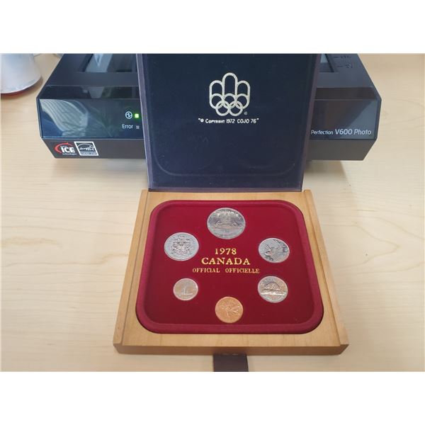 1978 Olympic Coin Set