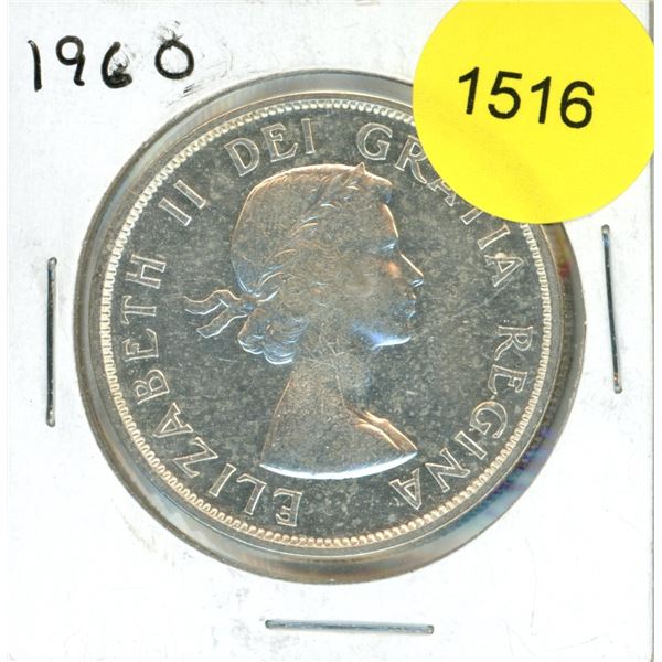 1960 Canadian Silver Dollar