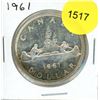 Image 1 : 1961 Canadian Silver Dollar
