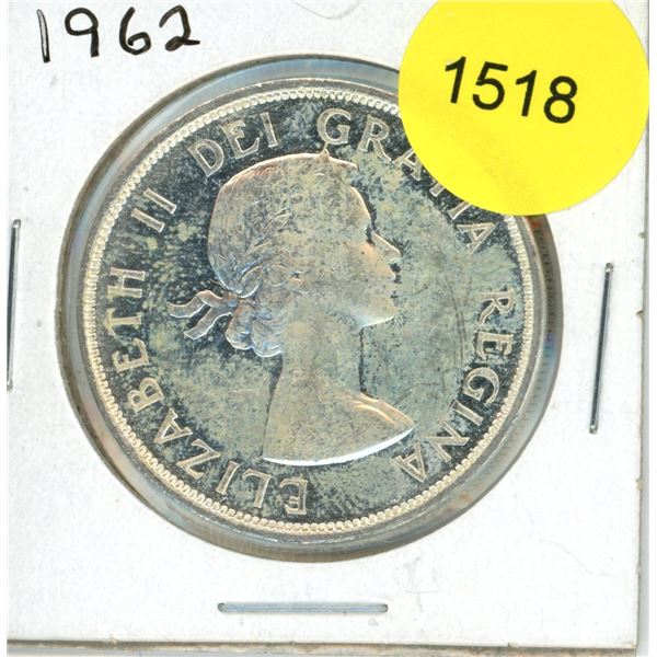 1962 Canadian Silver Dollar