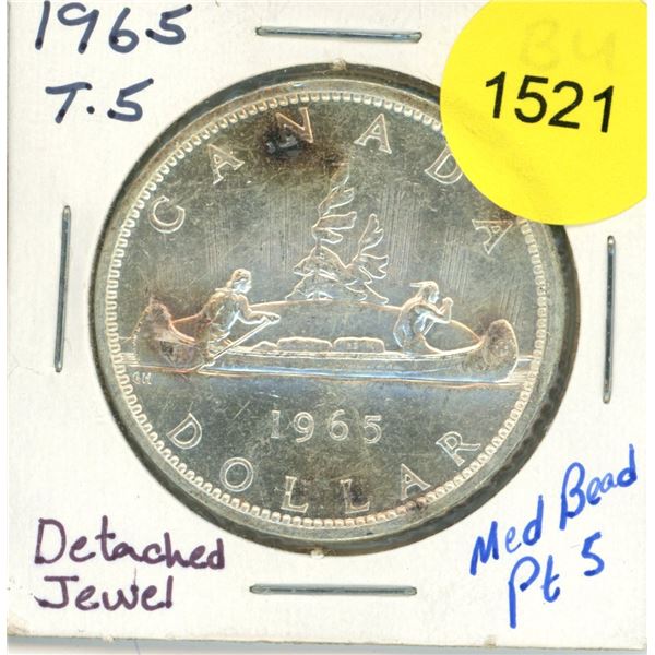 1965 T5 Canadian Silver Dollar