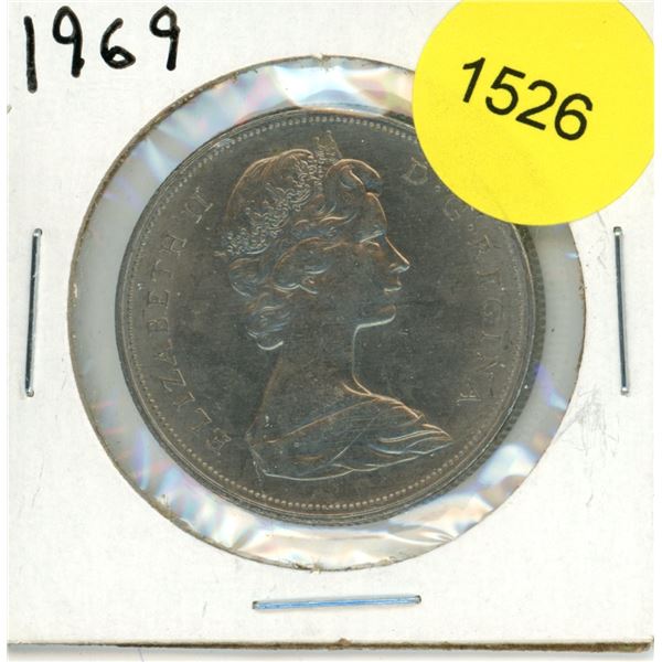 1969 Canadian Nickel Dollar
