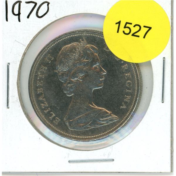 1970 Canadian Nickel Dollar