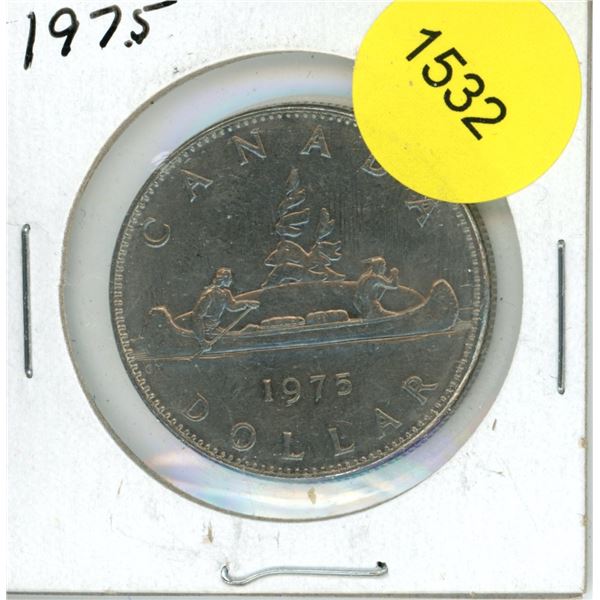 1975 Canadian Nickel Dollar