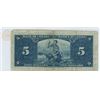 Image 2 : 1937 Canadian Five Dollar Bill