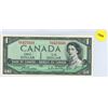 Image 1 : 1954 Canadian One Dollar Bill