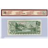 Image 2 : 1969 BCS Graded Canadian Twenty Dollar Bill Asterick