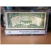 Image 2 : 1953 encased US Five Dollar Silver Certificate