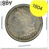 Image 1 : 1884 US Morgan Dollar