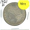 Image 1 : 1921D US Morgan Dollar