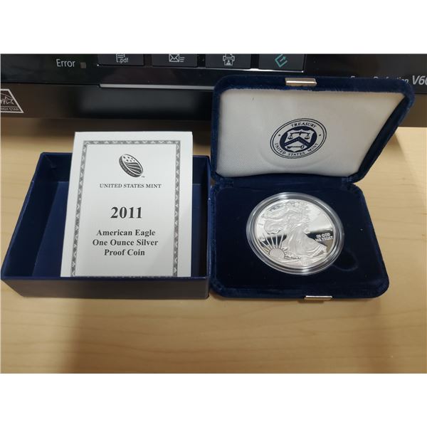 2011 WP American Eagle 1 oz Proof Coin