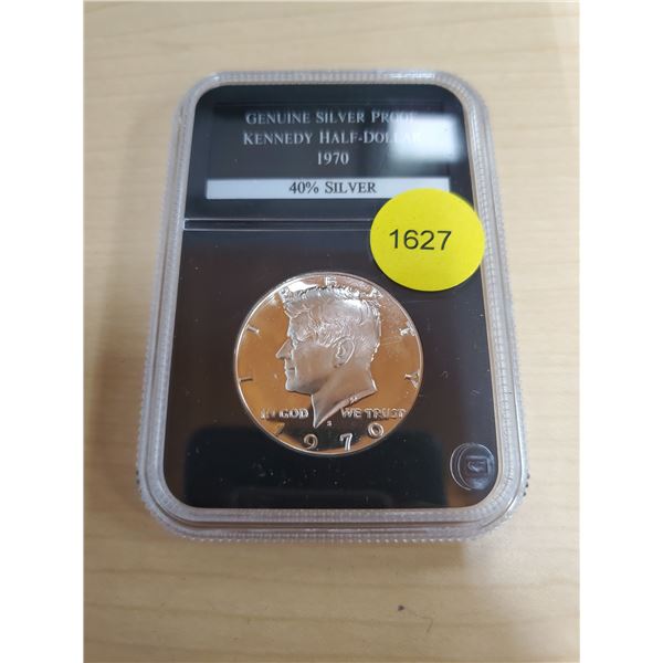 1970 Silver Proof Kennedy Half-Dollar 40% Silver