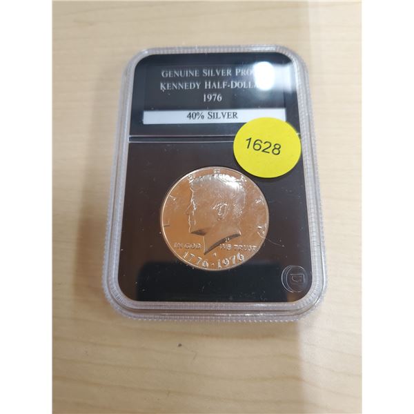 1976 Silver Proof Kennedy Half-Dollar 40% Silver