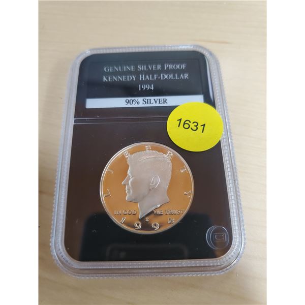 1994 Silver Proof Kennedy Half-Dollar 90% Silver