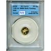 Image 1 : 2006 1/25 oz .9999 gold Cowboy coin, Ulta Heavy Cameo CCCS PF-69