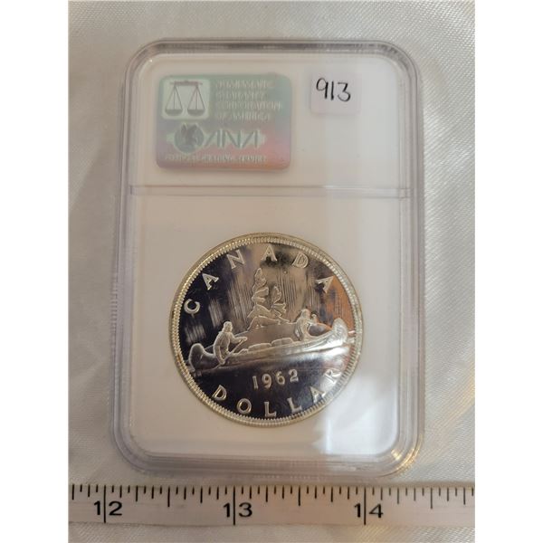 1962 Canada $1.00 one dollar PL-65