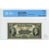 Image 1 : 1938 Bank of Montreal $10.00 ten dollar bill - CCCS F-15