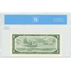 Image 2 : 1954 Canada $1.00 one dollar bill - CCCS UNC-65 gem uncirculated *replacement note