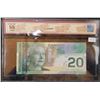 Image 1 : 2004 Bank of Canada $20.00 twenty dollar bill, printed in 2009 - BCS Almost UNC 55 original